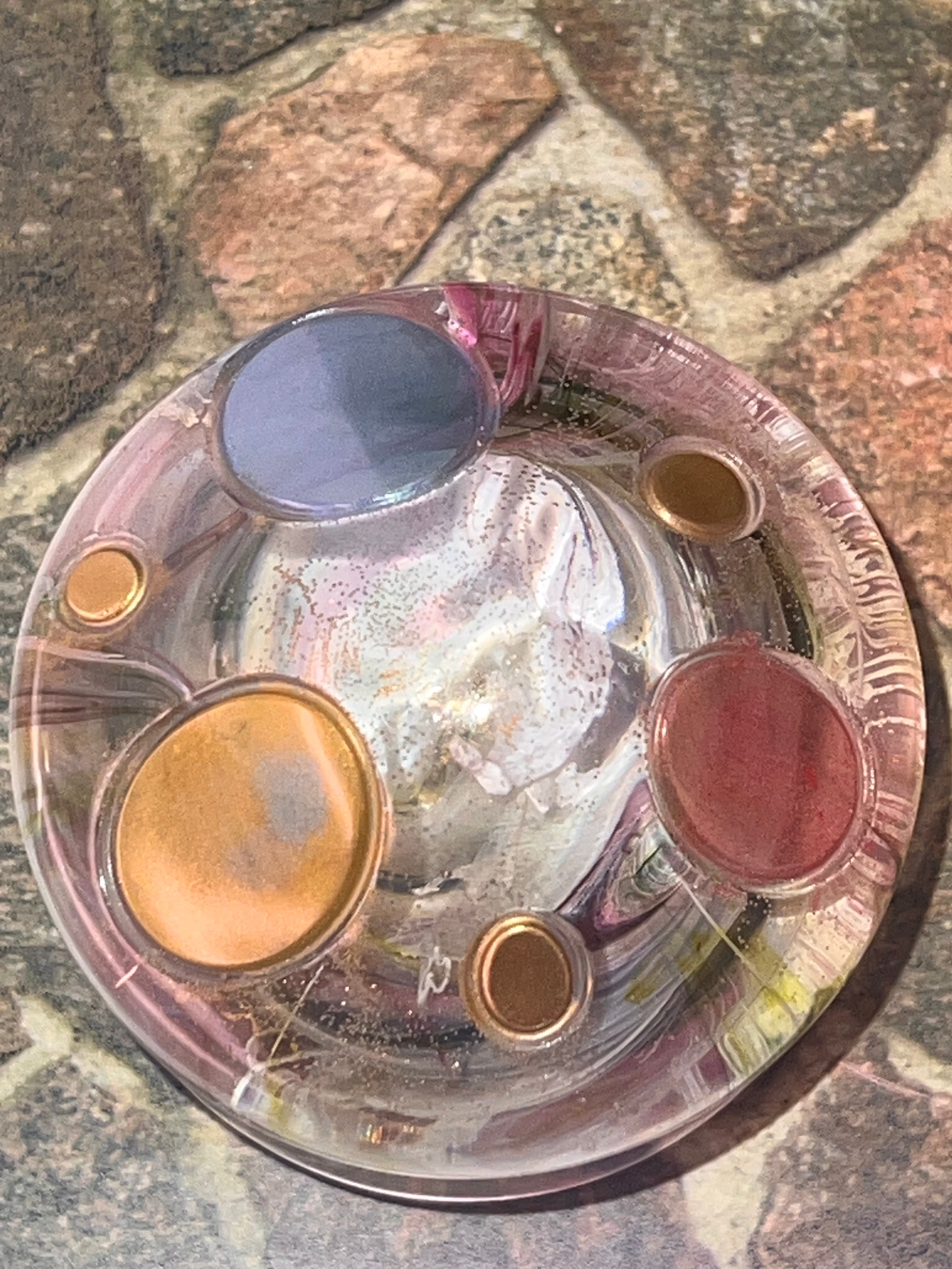 🍄 Golden Bloom Mushroom Jar — 4oz