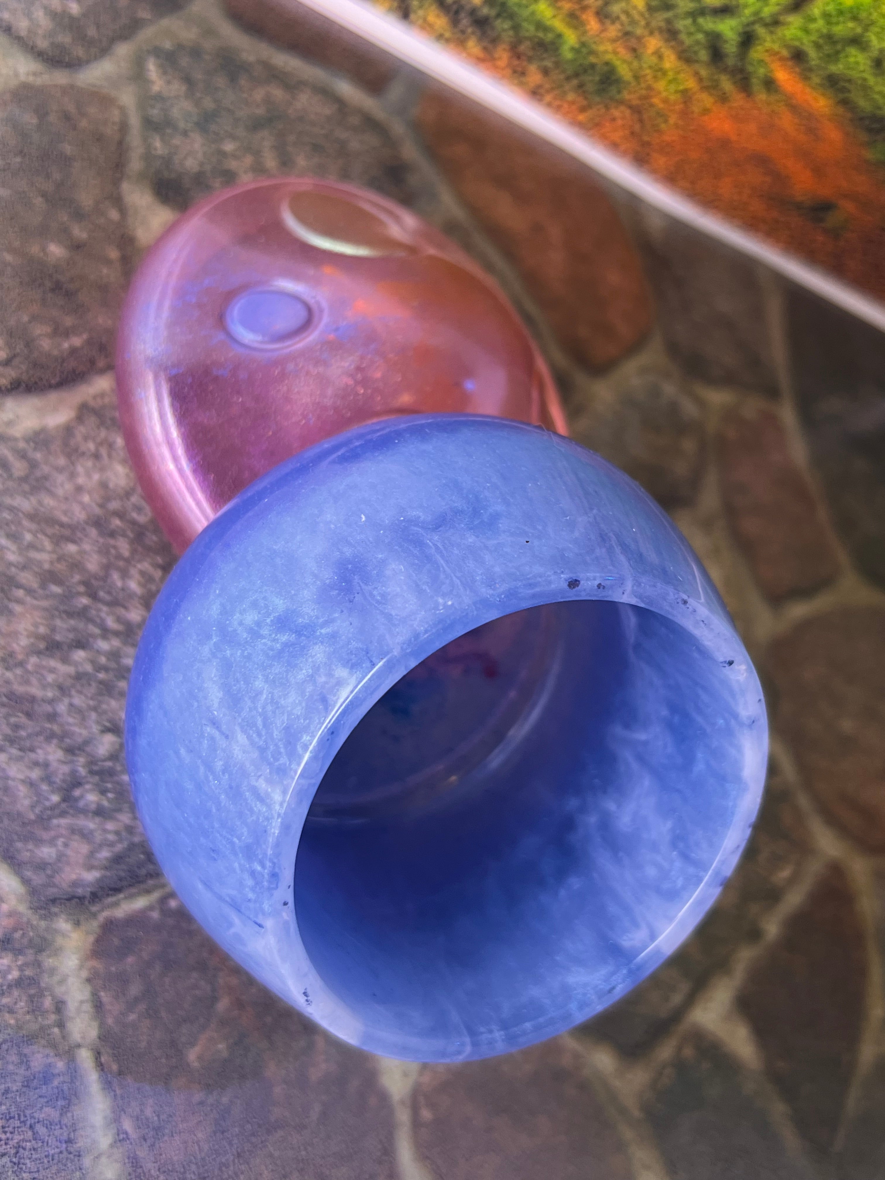 🍄Rose Ember Mushroom Jar — 4oz