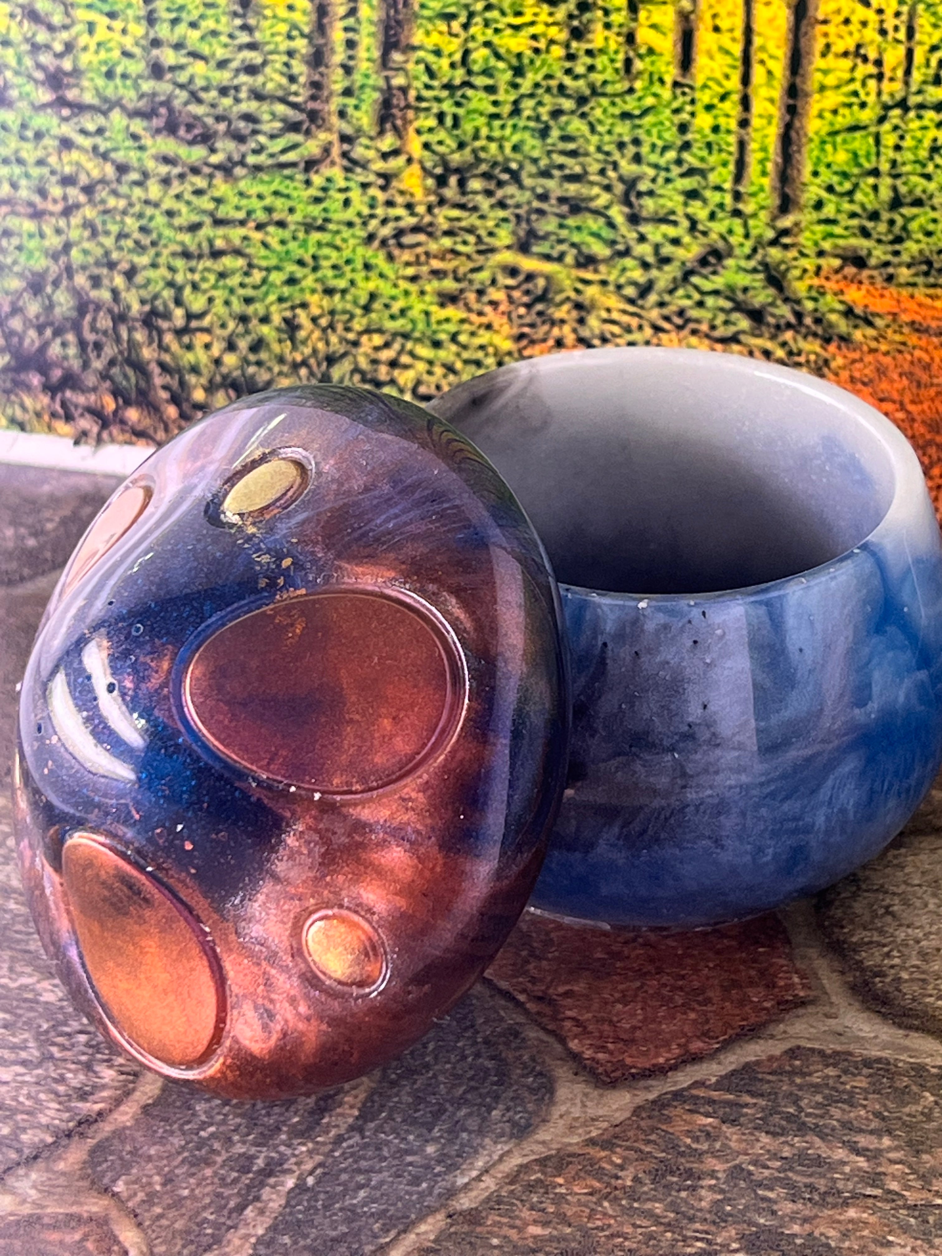 🍄 Emberstone Mushroom Jar — 4oz