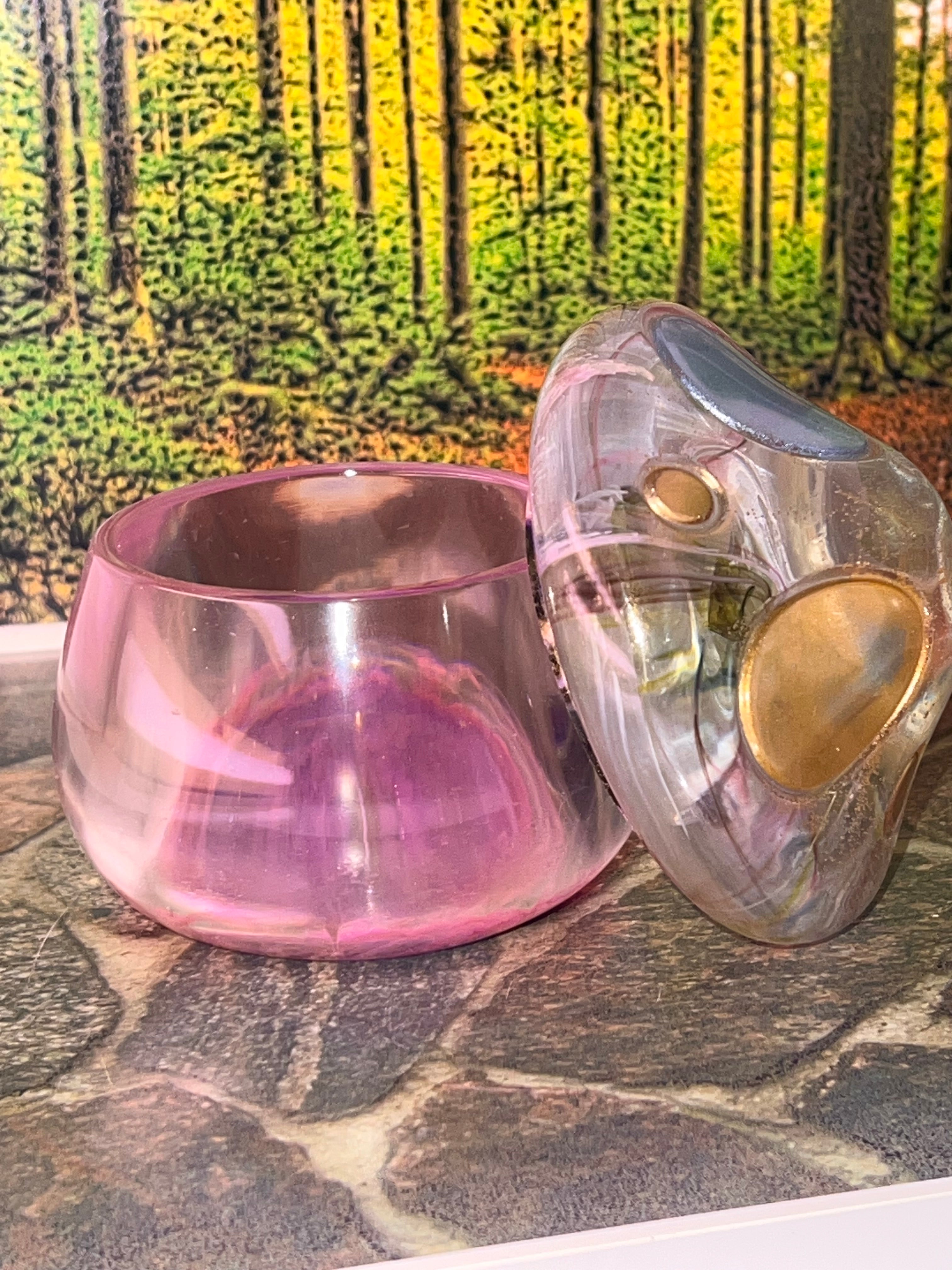 🍄 Golden Bloom Mushroom Jar — 4oz