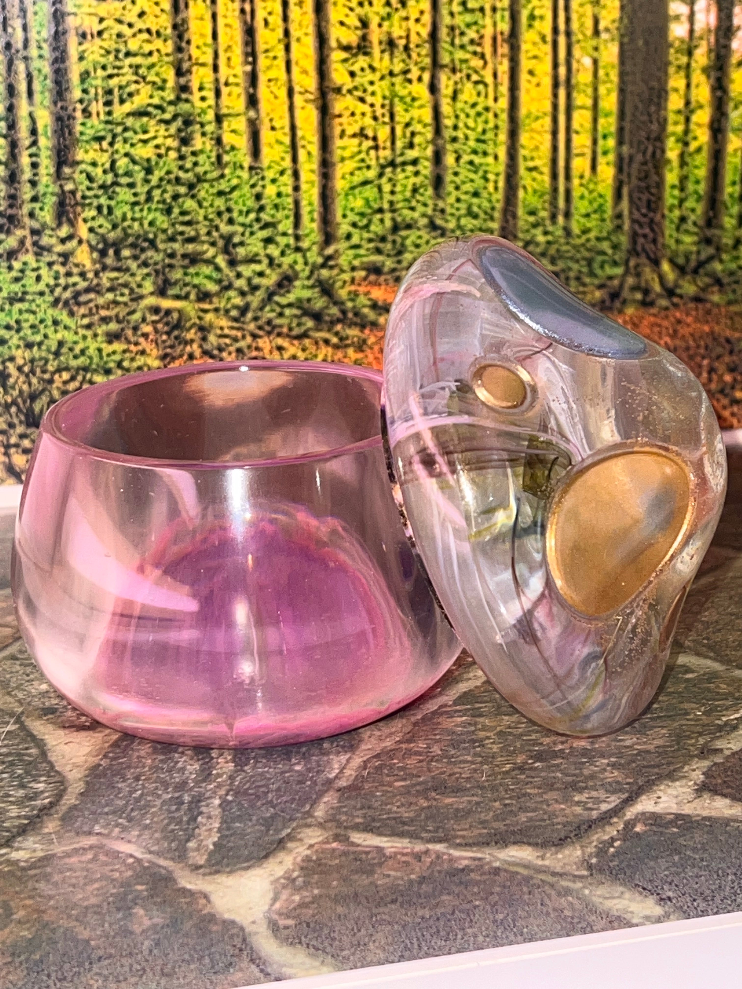 🍄 Golden Bloom Mushroom Jar — 4oz