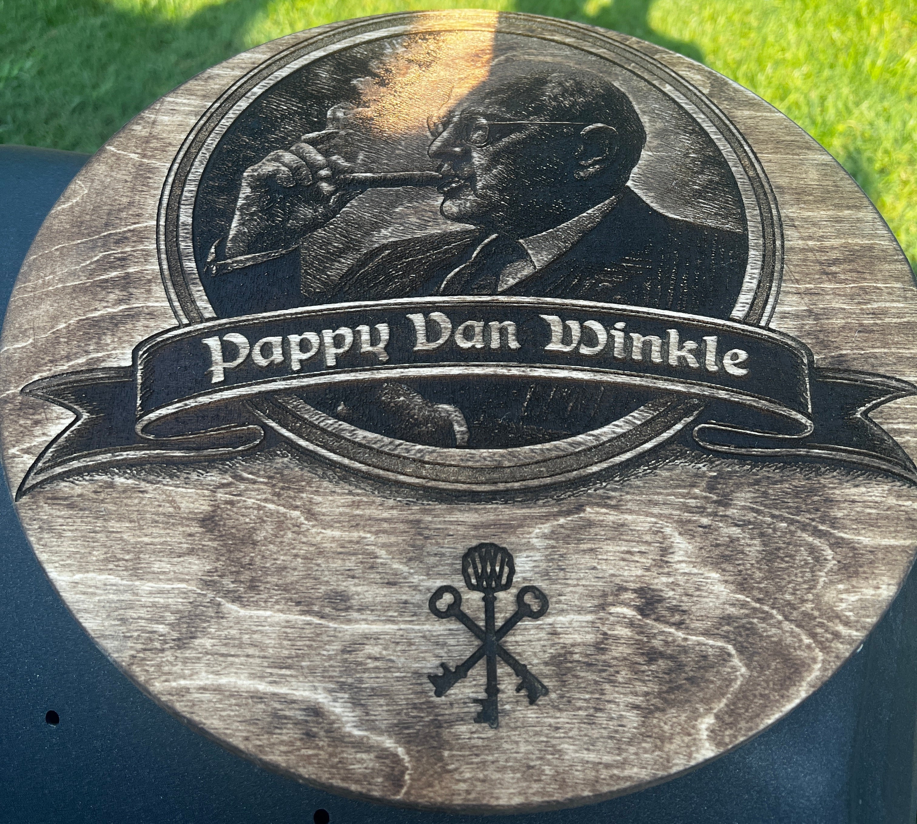 🪵 Pappy Van Winkle 14" Birch Engraving (Custom Test Item)