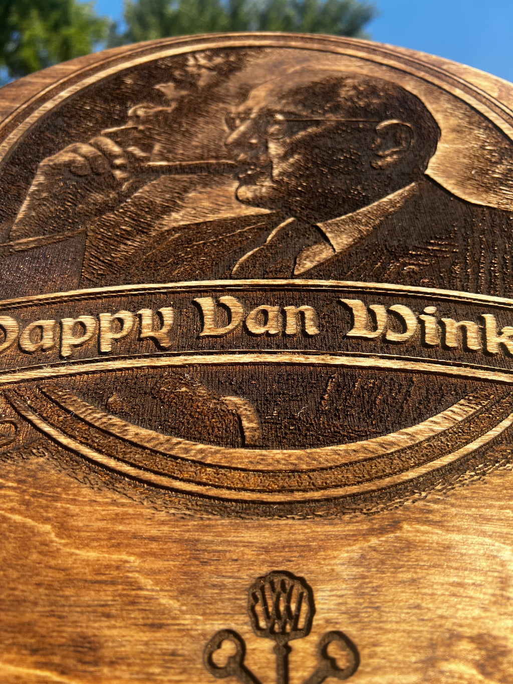 🪵 Pappy Van Winkle 14" Birch Engraving (Custom Test Item)