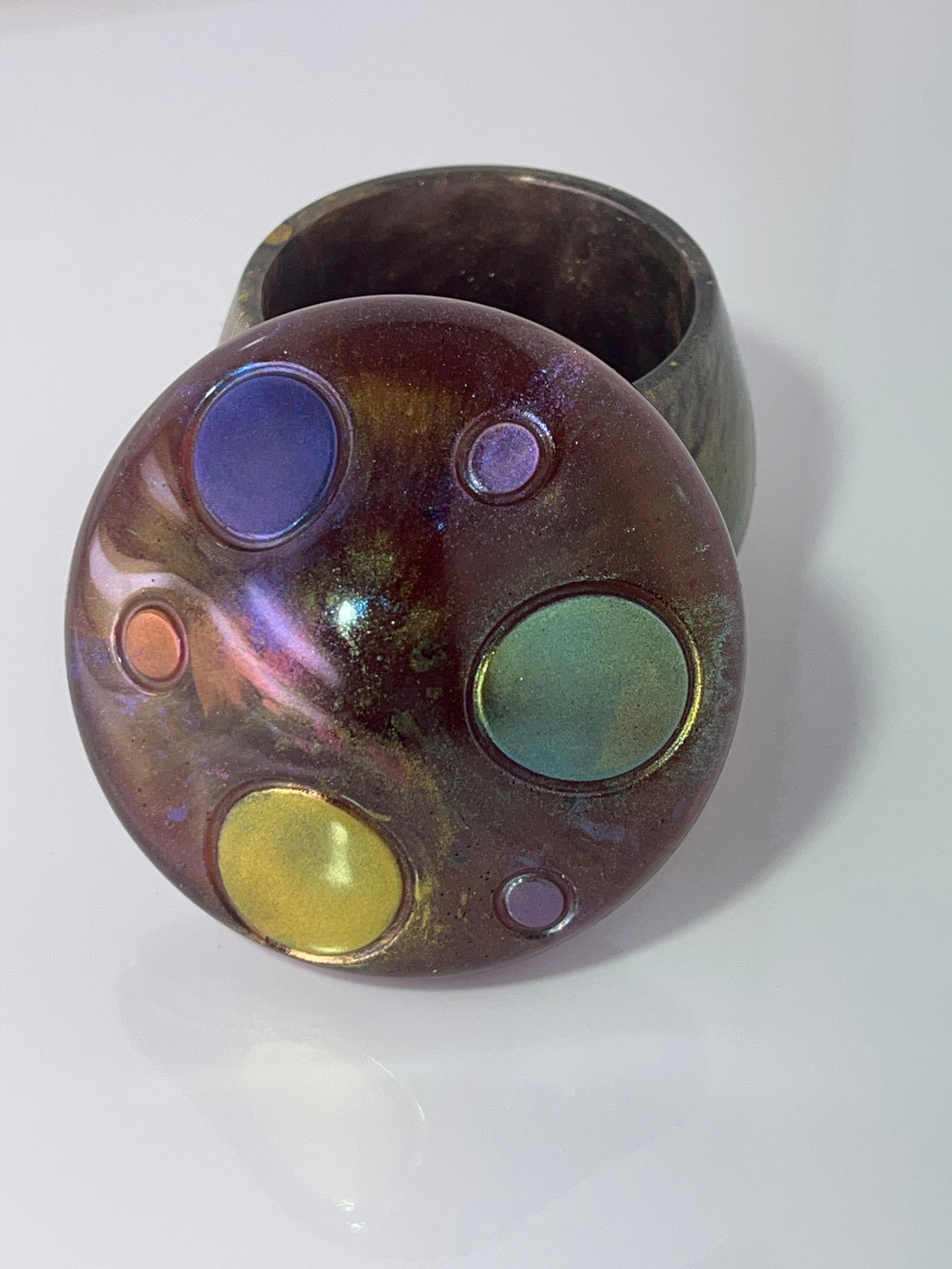 🍄 Breenfire Iridescent Mushroom Jar — 4oz