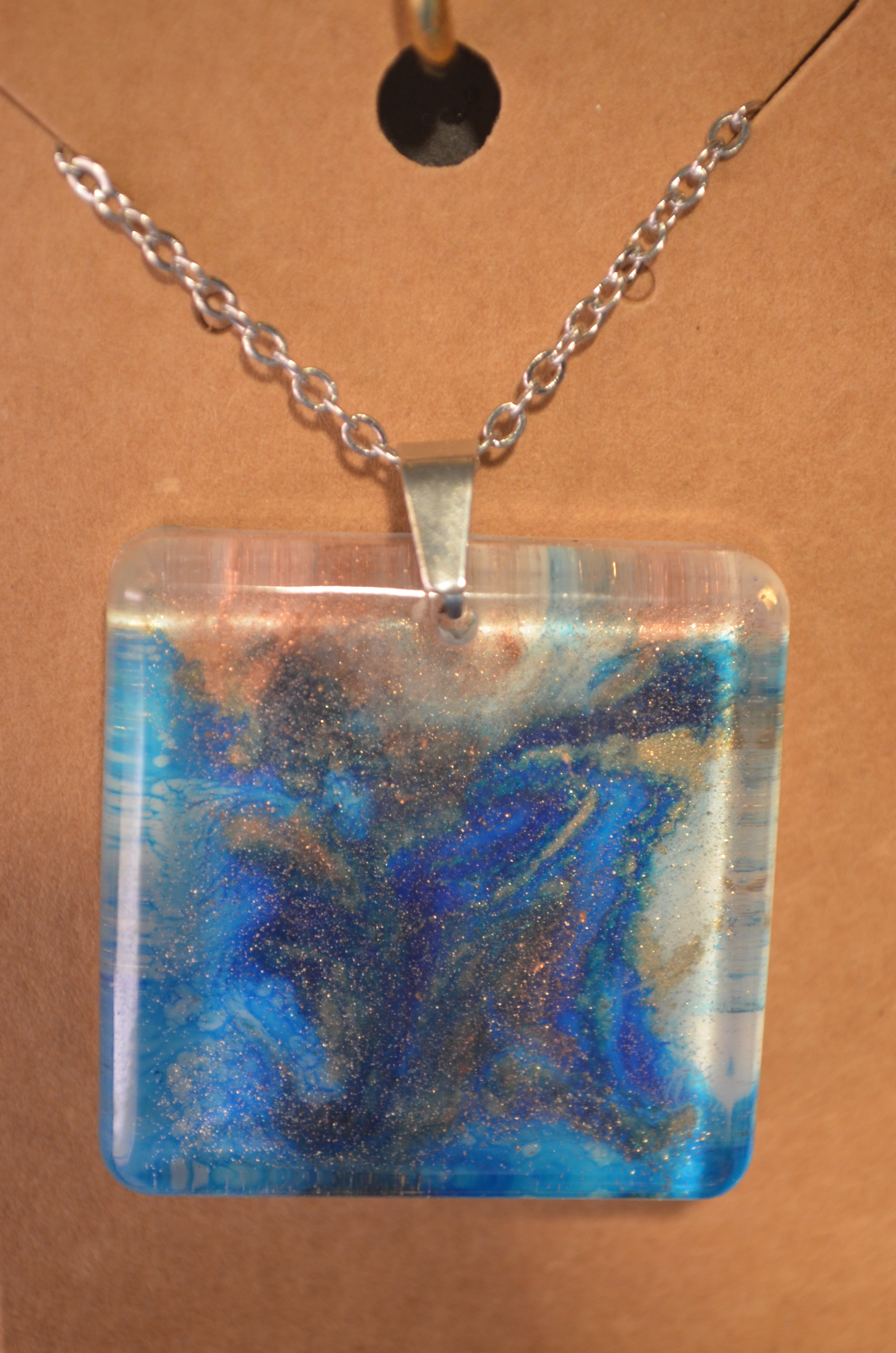 🌌 Cosmic Tide Pendant