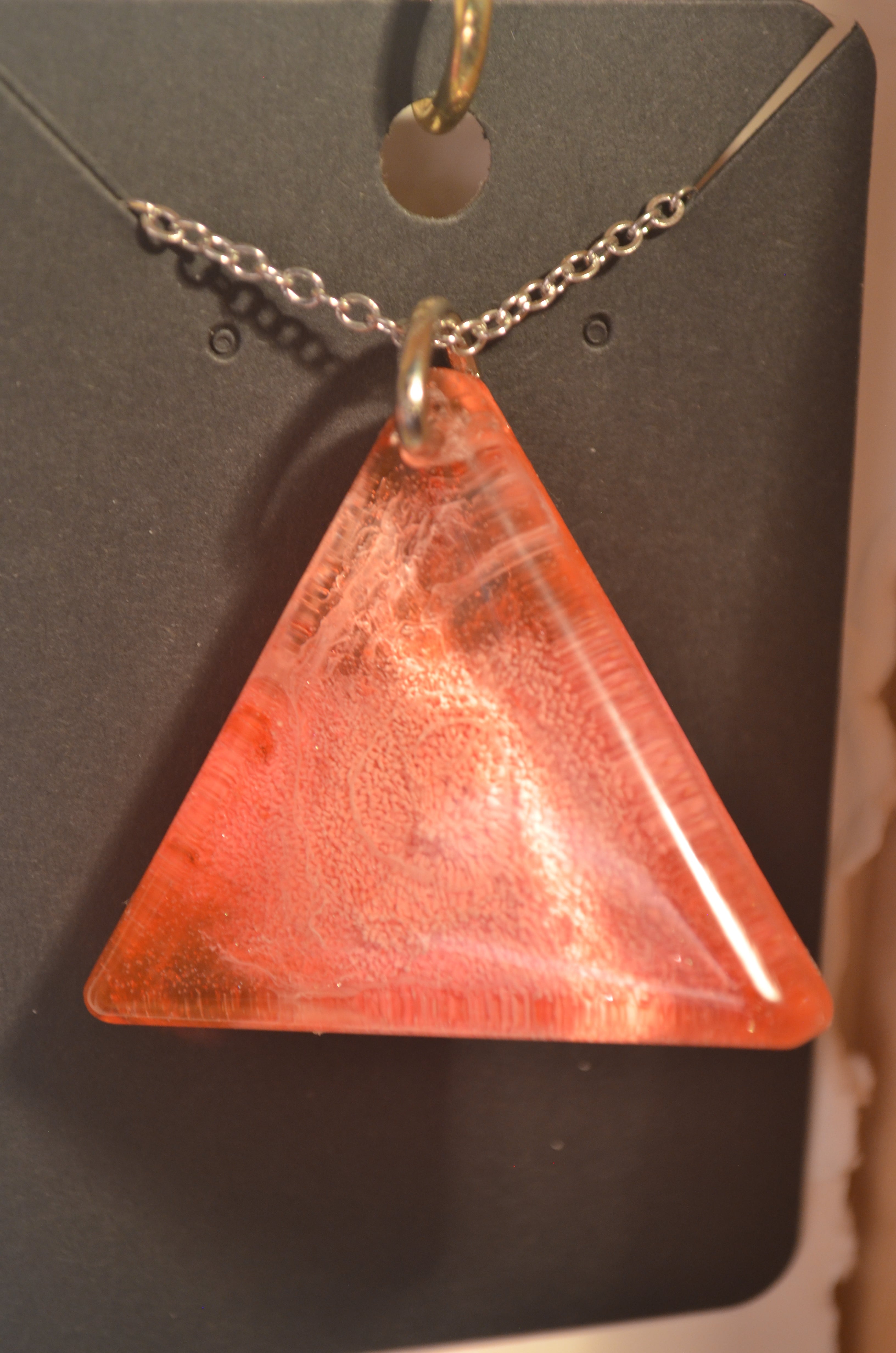 🔥❤️: Crimson Ember Pendant