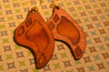 🔥✨ Emberflare Earrings — Mixed Media Wood & Resin