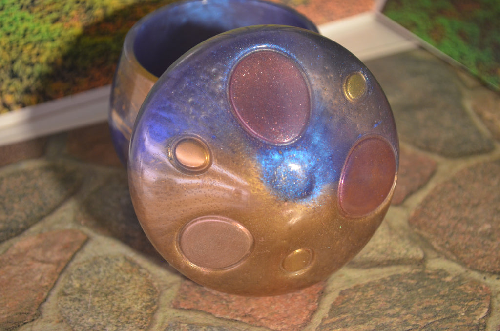 🍄 Aurora Alloy Mushroom Jar — 4oz