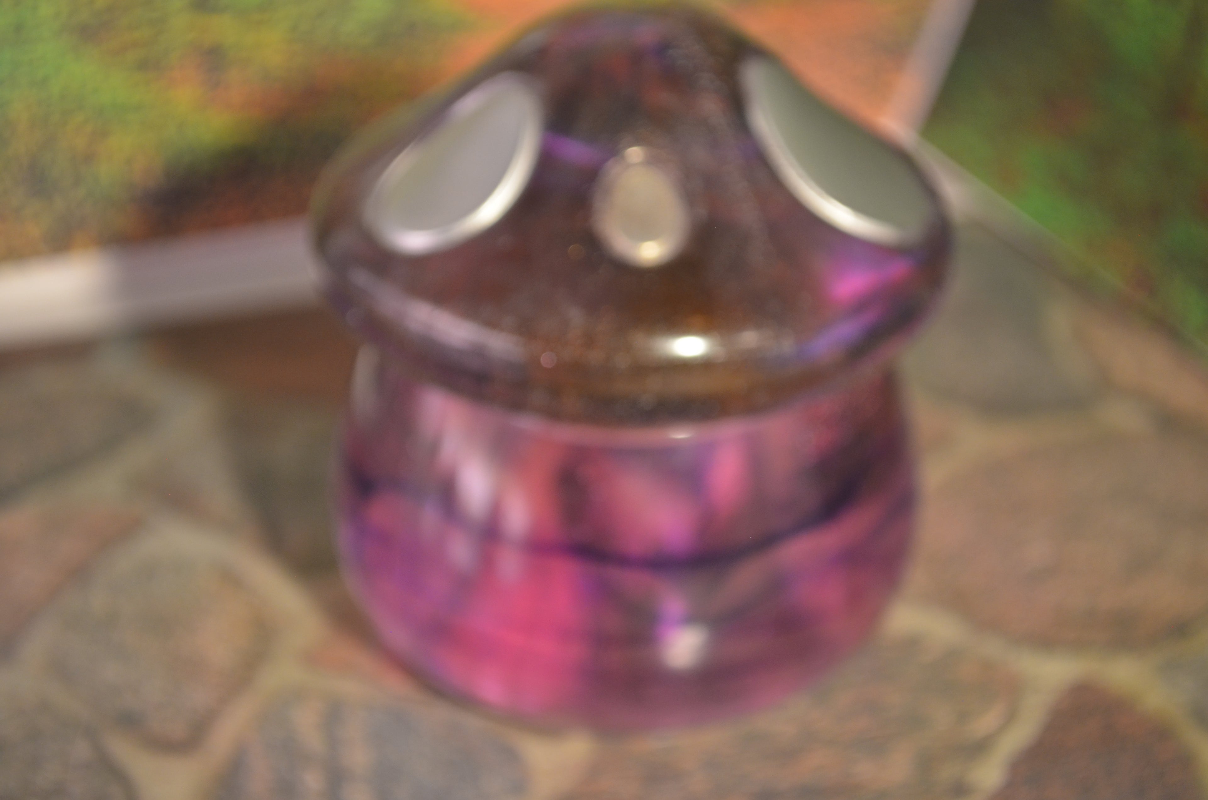 🍄 Roselight Amethyst Mushroom Jar — 4oz