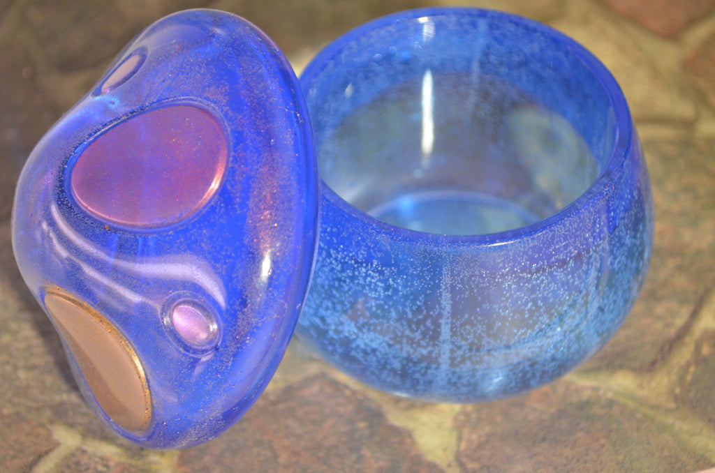 🍄 Bubbly Blue Goodness Mushroom Jar — 4oz