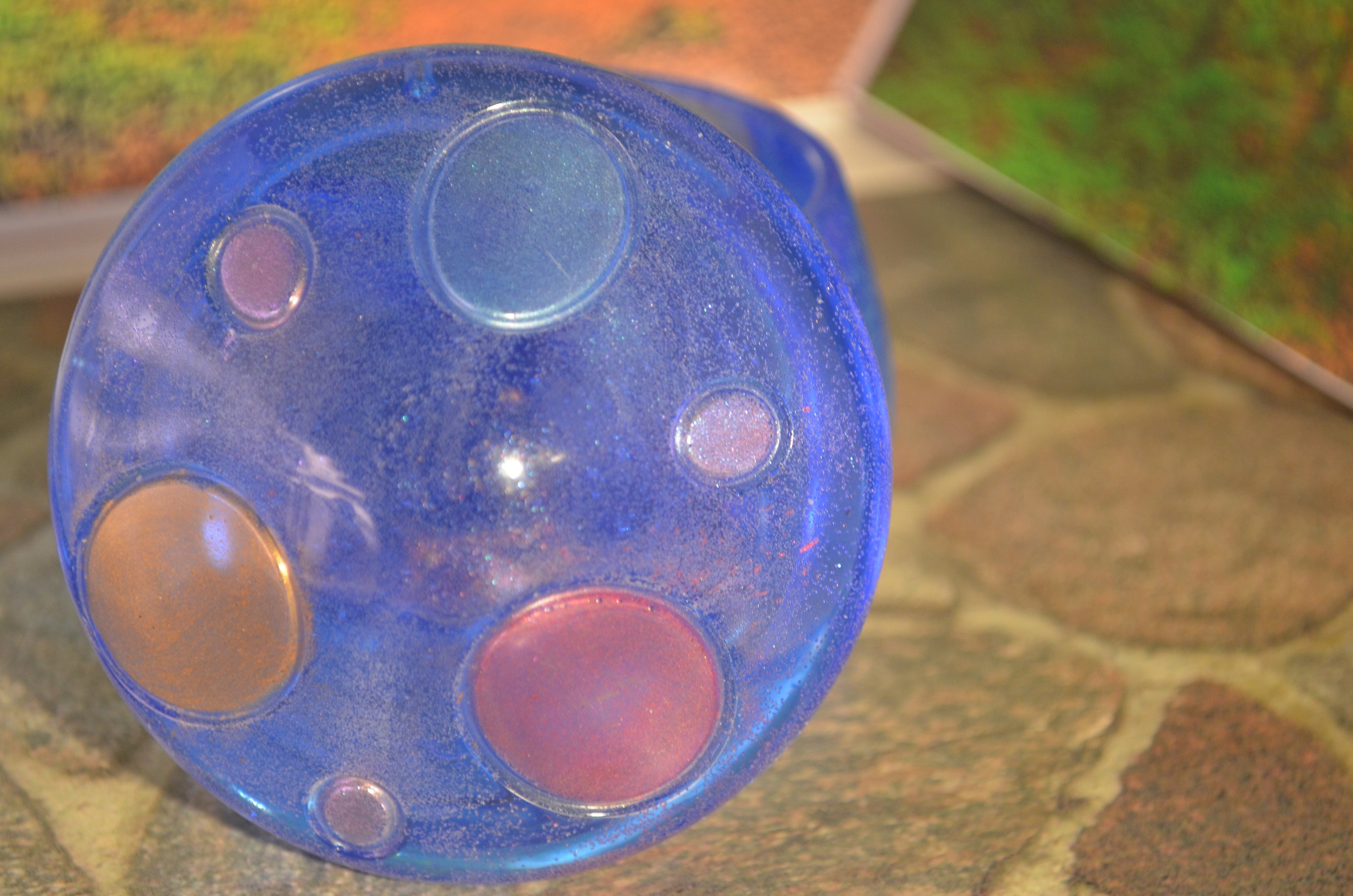 🍄 Bubbly Blue Goodness Mushroom Jar — 4oz