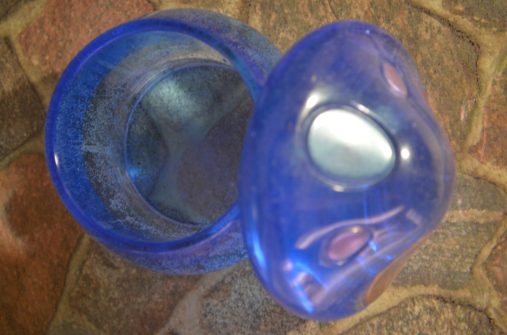 🍄 Bubbly Blue Goodness Mushroom Jar — 4oz