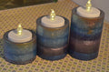 🔥Mystic Mica Candle Holders – Set of 3