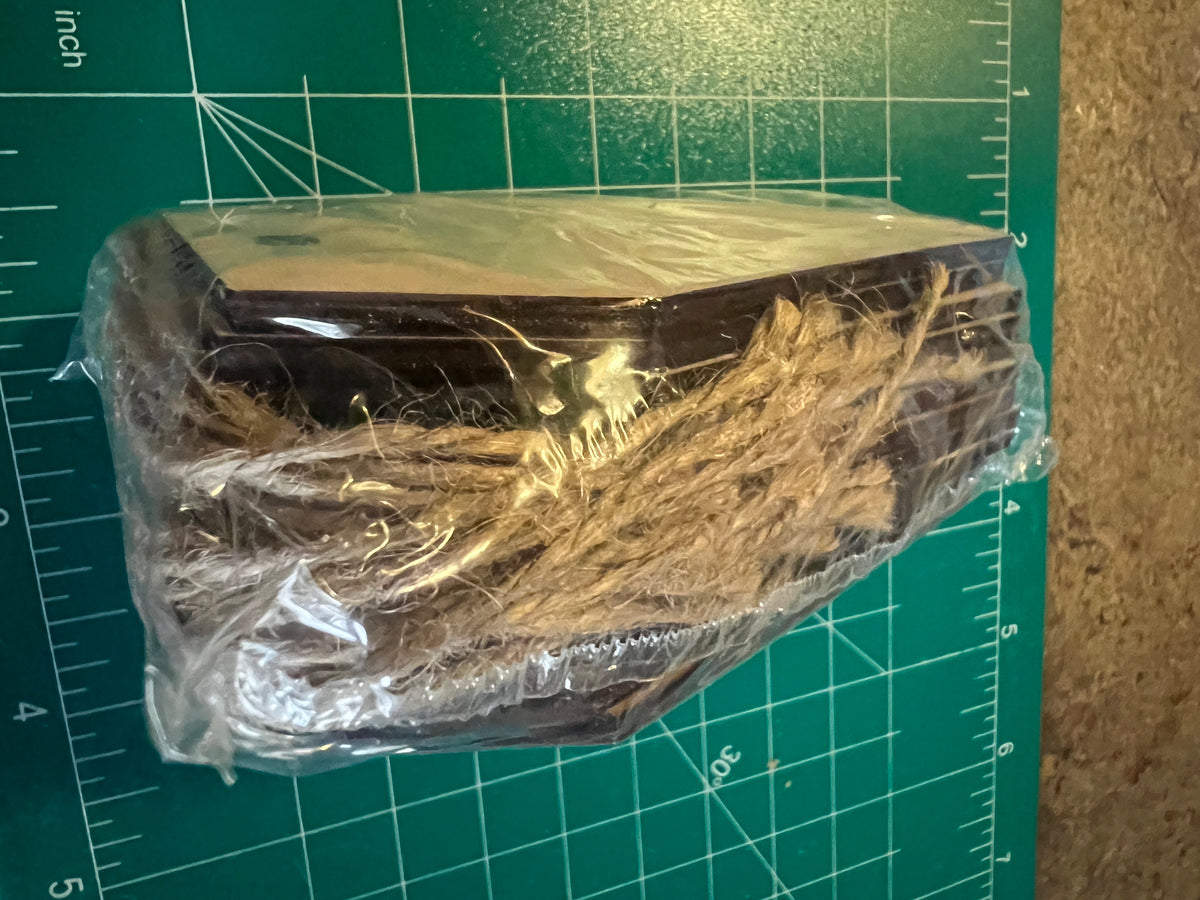 DIY Coffin Ornament Pack — 4" Birch (Set of 12)