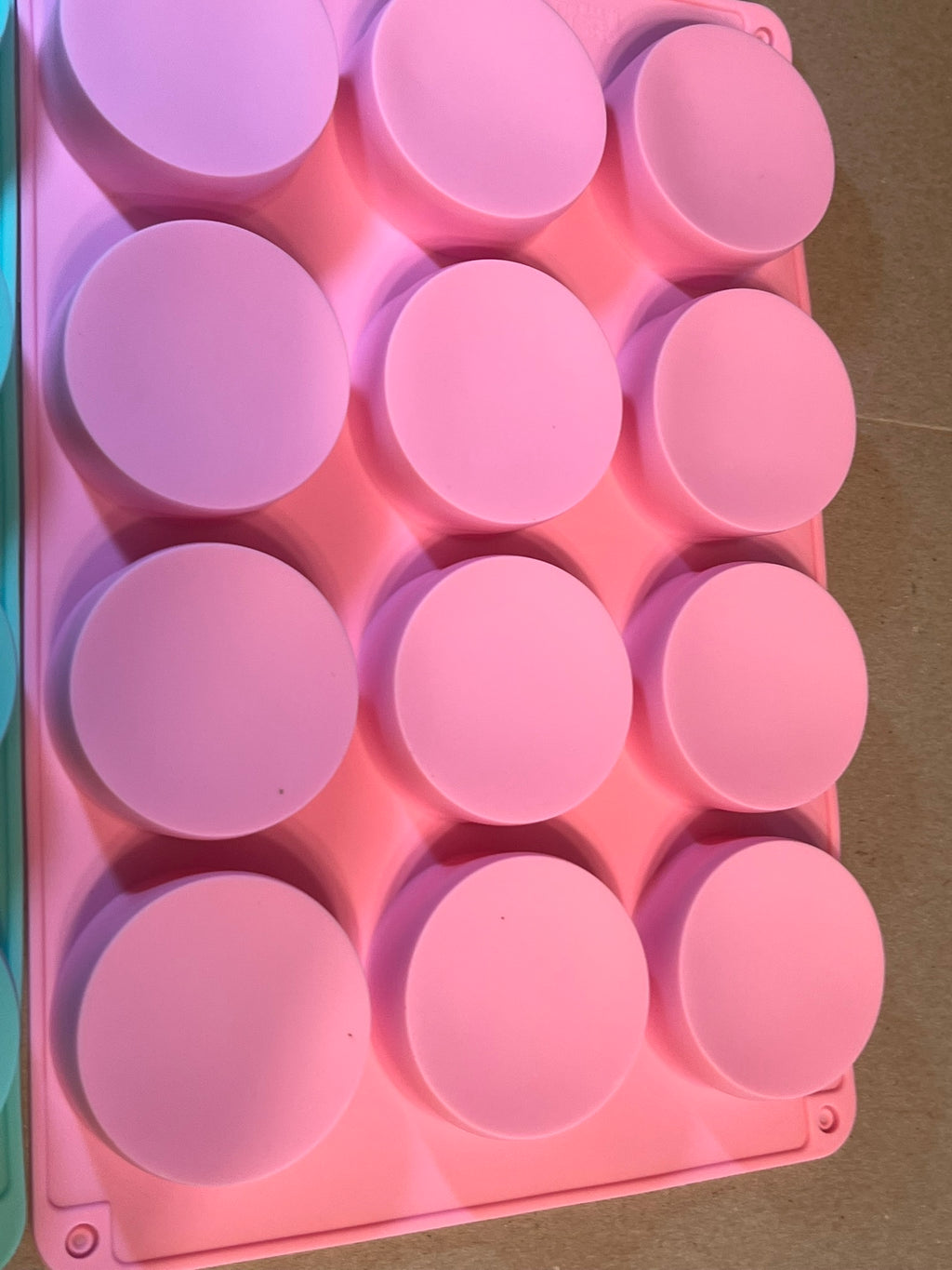 Silicone molds for Jewelry, chocolate, soap, jelly, pudding 2 molds 6-2" cups ea.