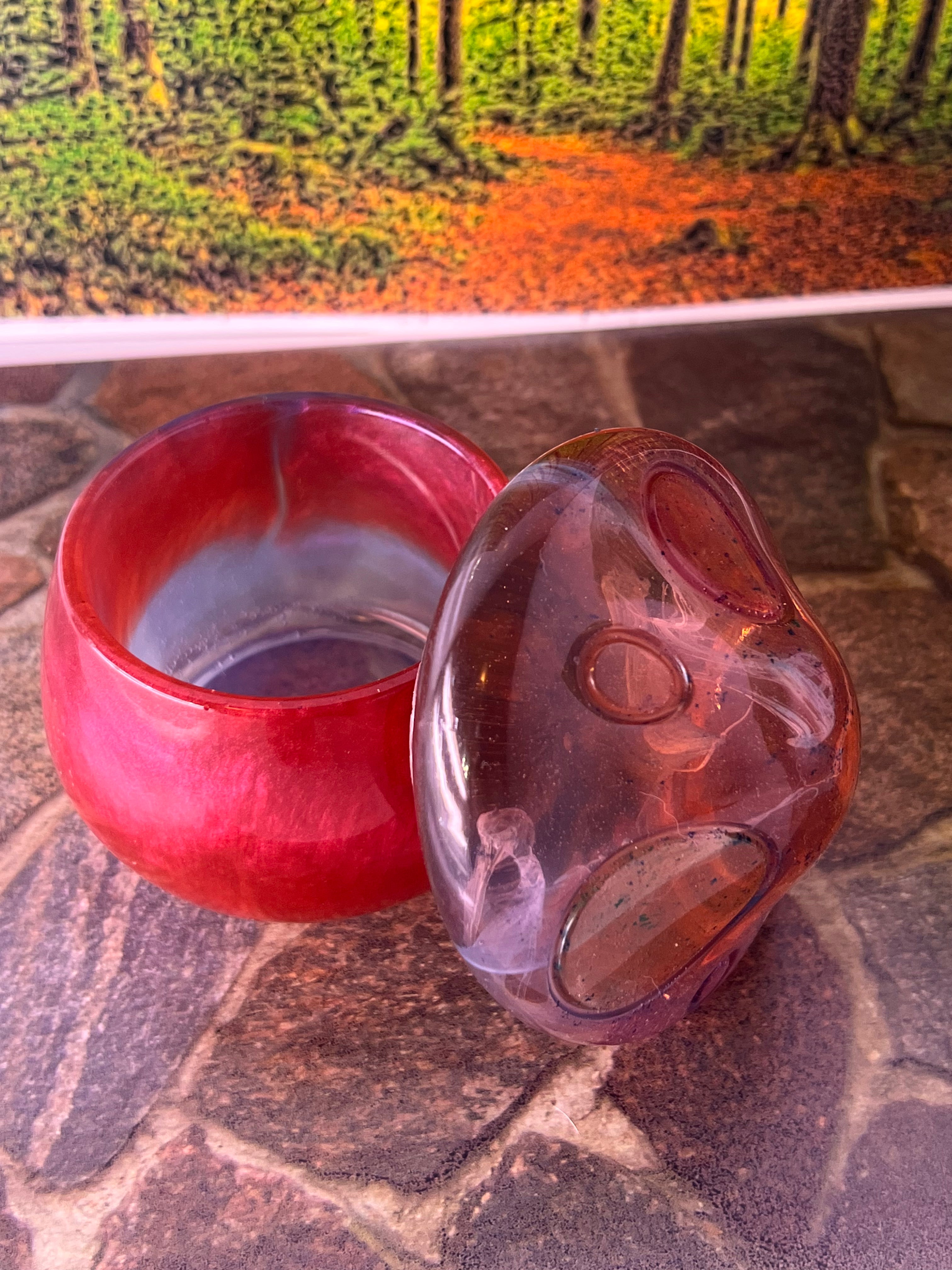 🌙 Mystical Mushroom Jar — 4 oz Arcane Resin Craft