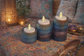 ✨ Gradient Resin Tea Light Holders — Set of 3