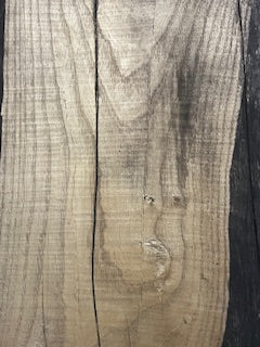 Handcrafted Walnut Live‑Edge Accent Table — Bear Claw Jewelry & Oddities