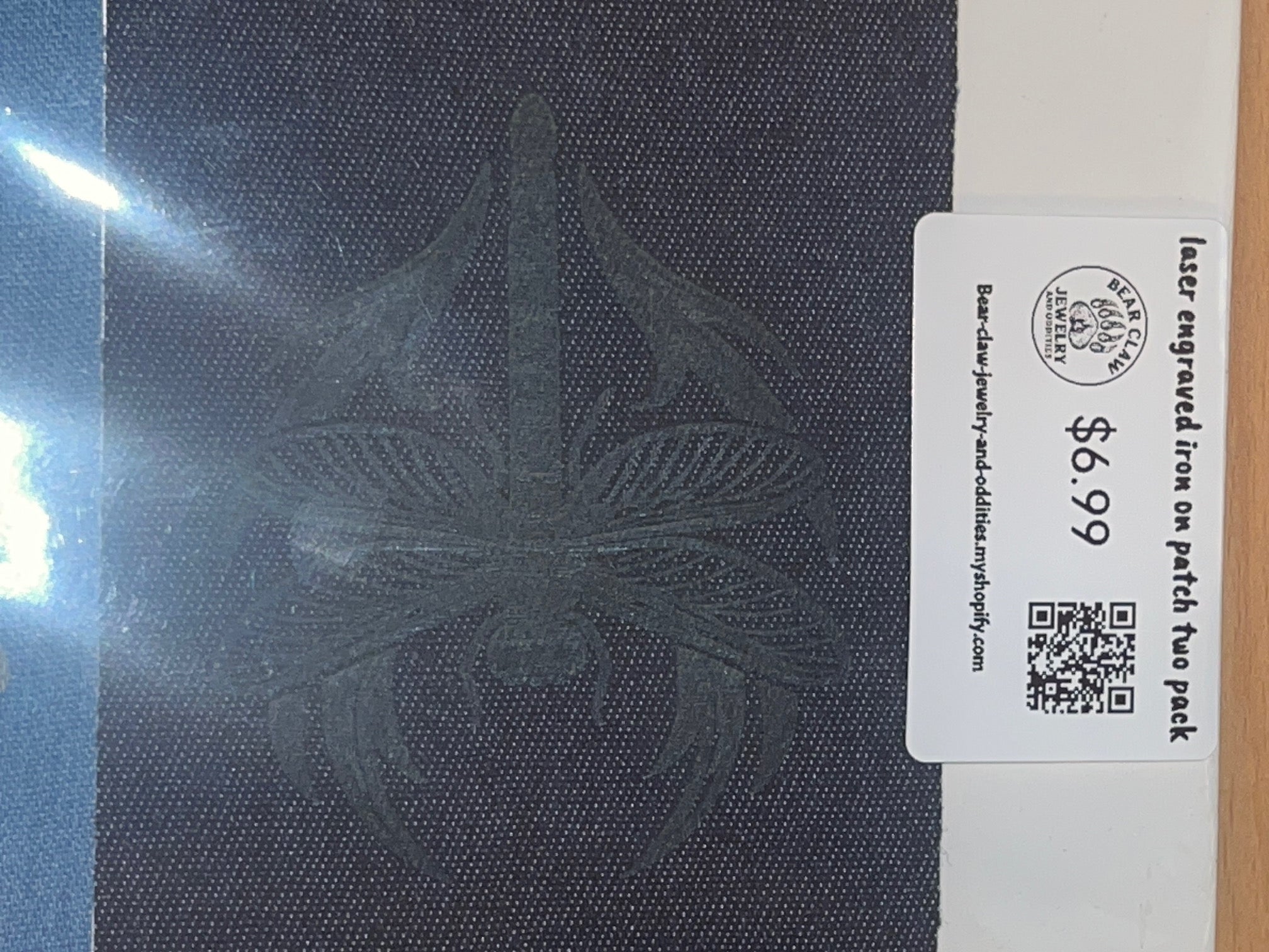 🦋🐉 Bear Claw Arcane Iron on Patch Set – Butterfly & Dragonfly